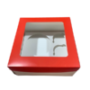 Caja mini torta + 5 CK - tapa con visor