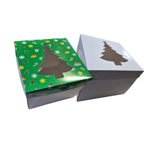 Caja con tapa diseño arbol