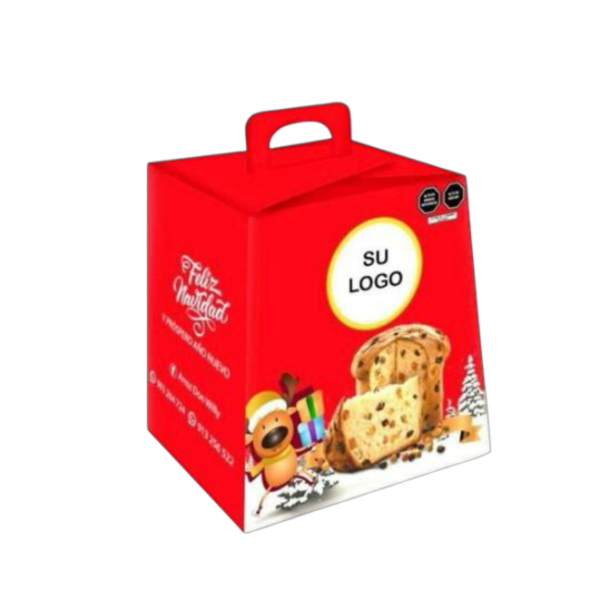 CAJA PANETON 900 gr diseño - Imagen 3