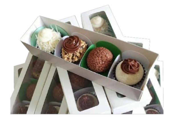 CAJA PROFITEROLES BROWNIES - Imagen 2